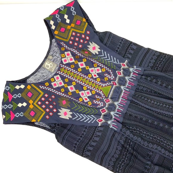 Anthropologie One September Barranco BOHO Embroidered Top Tunic  Sz M - Picture 16 of 16